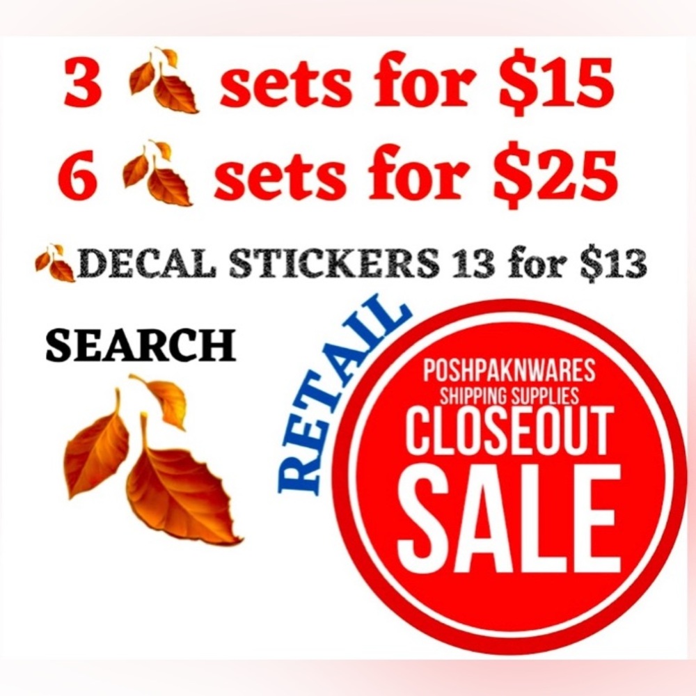 CLOSEOUT SALE! Best Value Shipping Supplies CHECK PICTURES & SEARCH 🍂